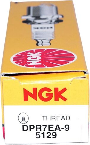 NGK DPR7EA-9 - OE Series Standard Nickel Spark Plug - 5129 - Compatible with Select 1998-2024 Honda, Suzuki & Yamaha Motorcycle Models - Qty 2 in Kuwait