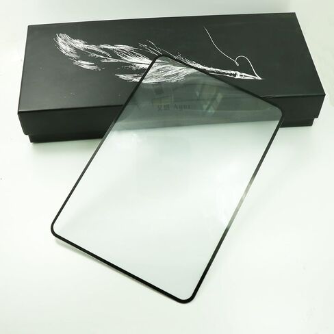 Ultra Thin 180x120mm PVC Book Page Magnifier - Convenient Magnifying Glass for Reading, Expanded Viewing Area, Ideal for Elderly Reading in Kuwait