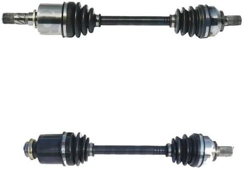 Replacement fits Mazda 3 FWD 04-05 2.0L 2.3L Pair of Front CV Axle Shafts Std.Transm in Kuwait