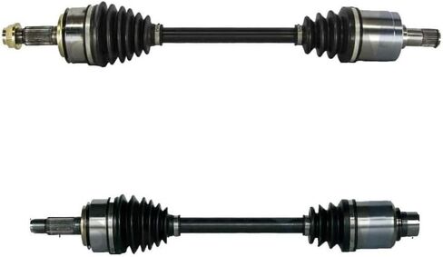 Replacement fits Acura RL AWD 2005-2008 Pair Front Left and Right CV Axle Shafts Set in Kuwait