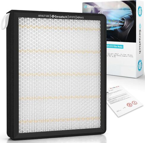 HEPA Cabin Air Filter with Activated Carbon Bean, Tested 99.95% Filtration, Zero deformation, CF12772 for Ford Bronco/Escape/Explorer/Maverick/Ranger; Lincoln Aviator/Corsair/Nautilus in Saudi Arabia