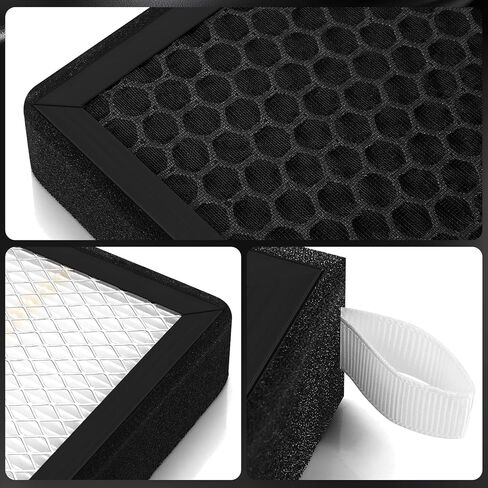 HEPA Cabin Air Filter with Activated Carbon Bean, Tested 99.95% Filtration, Zero deformation, CF12772 for Ford Bronco/Escape/Explorer/Maverick/Ranger; Lincoln Aviator/Corsair/Nautilus in Saudi Arabia