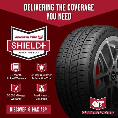 General Tire G-Max AS-07 UHP All Season 215/40ZR18 89W XL Passenger Tire in Saudi Arabia