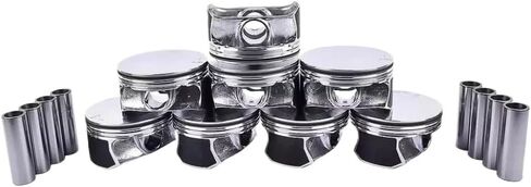 Piston with Rings Set for 5.7L HEMI V8 Engine Compatible with 2009-2016 Aspen, 300, Durango, Ram 1500, Cherokee in Saudi Arabia