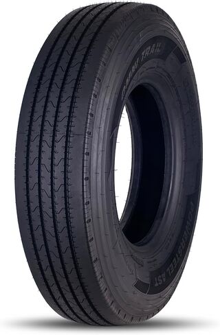 (SET of 2) OMNI TRAIL POWERSTEEL ST225/90R16-14PLY Load Range G 129/125N ST225/90/16 225 90 16 Commercial Grade All Steel Construction Heavy Duty Trailer Tire, 72 Warranty Free Road Side Assistance in Kuwait