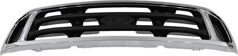Suitable for Chrome Black Heavy-Duty ABS Main Upper Hood Grille Grill for 1999 2000 2001 2002 2003 2004 Ford F250 F350 F450 Super Duty – OEM Style Replacement in Kuwait