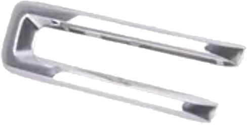 For Ram 2500/3500 2019 2020 2021 2022 Grille Trim Ring | 2-Piece Set | Nostrils | Chrome | Made Of Plastic | CAPA | Replacement For CH1210139 | CH1210139C, 191275841075 in Kuwait