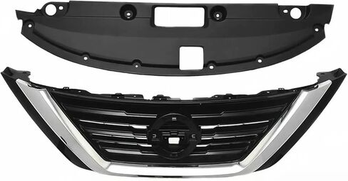 Front Upper Grille Bumper Fog Light Kit Radiator Cover For ALTIMA 2016 2017 2018,Fog Lights Bezel With Harness Bulbs in Saudi Arabia