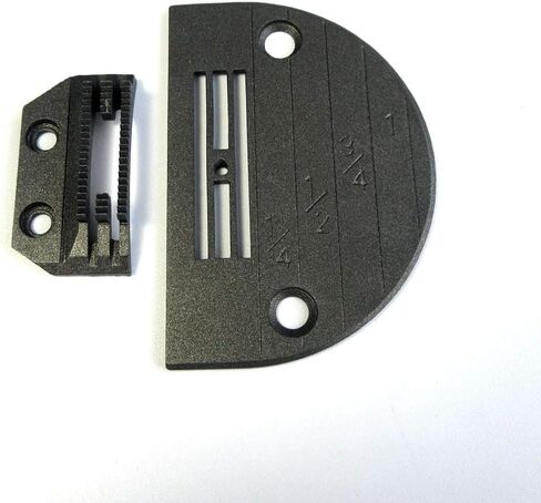 Teflon Coated Non-Stick Needle Plate & Feed Dog for Juki Ddl-555 8700 8500 227+ in Kuwait