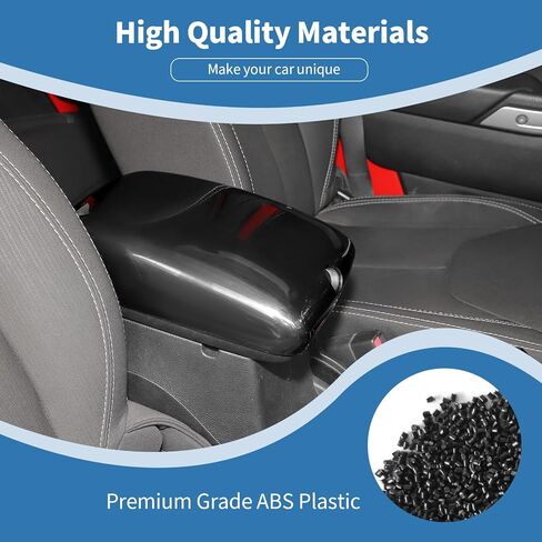 for Jeep JK Center Console Armrest Cover Trim Fit for Jeep Wrangler JK JKU 2011-2017 Black Interior Accessories 1pc in Kuwait