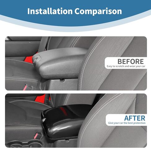 for Jeep JK Center Console Armrest Cover Trim Fit for Jeep Wrangler JK JKU 2011-2017 Black Interior Accessories 1pc in Kuwait
