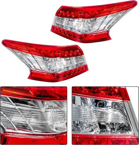 RH LH استبدال الضوء الذيل الخارجي لنيسان سنترا 2013-2015 الجانب الأيمن والأيسر 26555-3SG0A 26550-3SG0A in Saudi Arabia