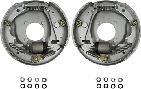 10" Hydraulic Trailer Brake Kit for 3,500 lb Trailer Axle - Free-Backing Brakes, Multiple Package Options. (1 Pair Brakes) in Saudi Arabia