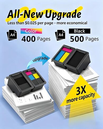 245XL Black and 246XL Color Replacement for Canon 245XL 246XL Combo Pack PG-245XL CL-246XL for Canon Pixma MX490 MX492 MG2520 MG2522 TR4522 TR4520 TR4500 TS202 TS3122 TS3320 TS3322 Printer (2 Pack) in Saudi Arabia