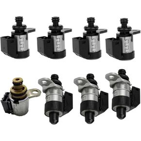 8PCS Transmission Solenoid Kit 5EAT For 5-Speed Compatible For Subaru Exiga Impreza Legacy Outback Forester Tribeca 31705-AA430 in Saudi Arabia