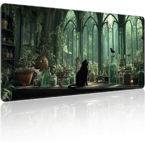 Waterproof Large Gaming Mouse Pad 31.5x15.7 Inch, XXL Mousepad with Non-Slip Rubber Base & Stitched Edges, Extended Desk Mat for Computer/Laptop/Office,Japanese Koi Fish in Saudi Arabia
