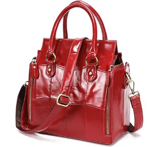 Women's Genuine Leather Tote Bag Office Shoulder Handbag Work Laptop Briefcase Professional Business Commuter Bag ﻿ in Saudi Arabia