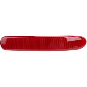 AMAKO Rear Bumper Reflector Light: Compatible with Mini Cooper Clubman R55 2008 to 2014 - Red Rear Bumper Reflector (Left) in Saudi Arabia