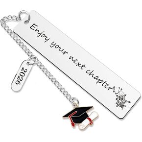 Class of 2026 Gifts College Graduation Gifts for Women Men Metal Bookmarks High School Graduation Gift for Her Him Senior Gift for Girls 2026 from Mom Dad Teachers Bulk Inspirational Bookmarks in Saudi Arabia