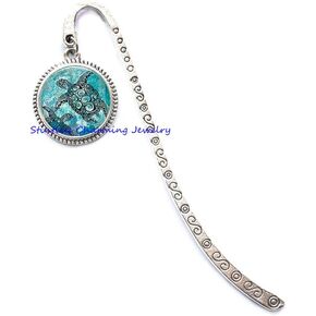 Sea Turtles Bookmarker, Sea Turtle Bookmark, Sea Turtle Jewelry, Turtle Lover Bookmarker, Best Gift Turtle Bookmarker,Halloween Bookmark Christmas Bookmark-JP175 (C1) in Saudi Arabia