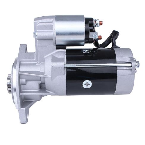 RAREELECTRICAL 12V Starter Motor Compatible with 1998-2006 Thermo King Magnum Sg2000 Spectrum Sb Spectrum Sl Yanmar 486 Diesel Clockwise Hitachi S13-407 45-2324 845-2324 129685-77011 in Kuwait