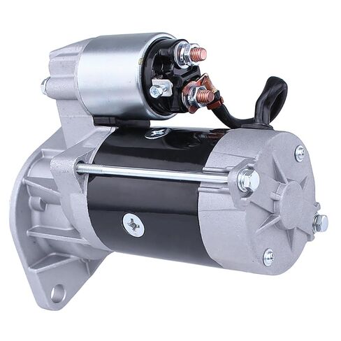 RAREELECTRICAL 12V Starter Motor Compatible with 1998-2006 Thermo King Magnum Sg2000 Spectrum Sb Spectrum Sl Yanmar 486 Diesel Clockwise Hitachi S13-407 45-2324 845-2324 129685-77011 in Kuwait