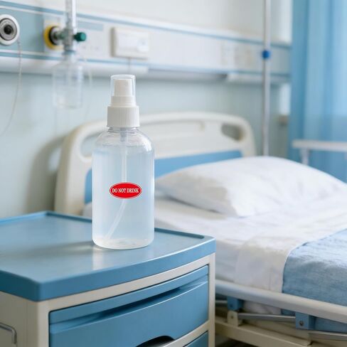 Do Not Drink Warning Labels Stickers,Fluorescent Red Do Not Drink Medical Label Sign Decals,Safety Warning Label,500 Pcs Per Roll in Kuwait