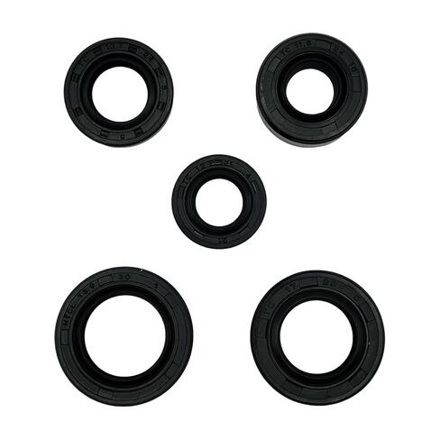 RedCap Engine Oil Seal Rubber Set for 50cc 70cc 90cc 100cc 110cc 125cc Chinese E22 Style Horizontal Engines Chinese ATV Pit Dirt Bike Go Kart Dune Buggy Motorcycle Quad 4 Wheeler (5 Pcs) in Kuwait