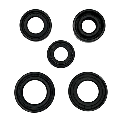 RedCap Engine Oil Seal Rubber Set for 50cc 70cc 90cc 100cc 110cc 125cc Chinese E22 Style Horizontal Engines Chinese ATV Pit Dirt Bike Go Kart Dune Buggy Motorcycle Quad 4 Wheeler (5 Pcs) in Kuwait