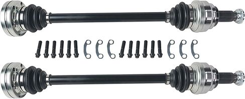 Rear Left Right CV Axle Shaft Assembly - Compatible With 2007-2011 for BMW 335i Trans: Manual Trans 2009-2010 for BMW 335i xDrive Trans: Manual Trans 2008-2010 for BMW 528i CV AXLE OE NCV27026 in Saudi Arabia