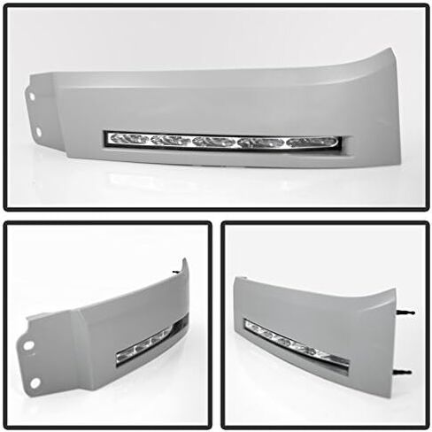 ACANII - For 2007-2013 Toyota Tundra Built-In LED Running Bumper Lights Xsp-X Left+Right Assembly Driver & Passenger in Kuwait