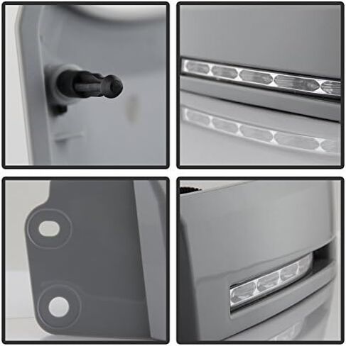 ACANII - For 2007-2013 Toyota Tundra Built-In LED Running Bumper Lights Xsp-X Left+Right Assembly Driver & Passenger in Kuwait