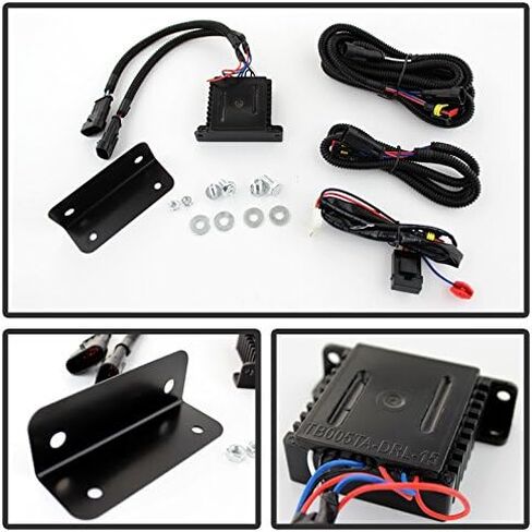 ACANII - For 2007-2013 Toyota Tundra Built-In LED Running Bumper Lights Xsp-X Left+Right Assembly Driver & Passenger in Kuwait