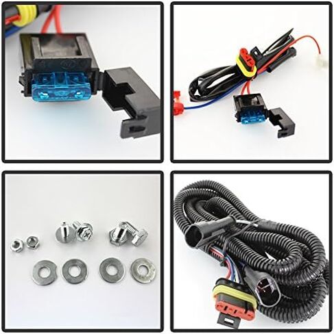 ACANII - For 2007-2013 Toyota Tundra Built-In LED Running Bumper Lights Xsp-X Left+Right Assembly Driver & Passenger in Kuwait