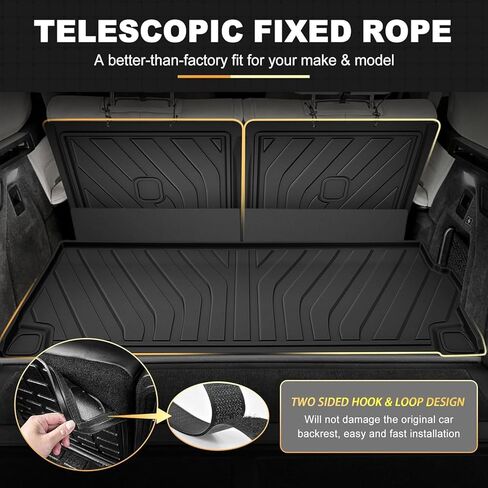 All Weather TPE Floor Mats, Cargo Liner & Seat Back Mats for BMW X7 2019-2026 7-Seat in Kuwait