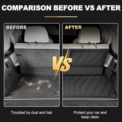 All Weather TPE Floor Mats, Cargo Liner & Seat Back Mats for BMW X7 2019-2026 7-Seat in Kuwait