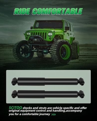 SCITOO Rear Strut Shock Absorbers For Ford Fusion 2006-2011, For Lincoln MKZ 2007-2011, For Lincoln Zephyr 2006, For Mazda 6 2003-2011, For Mercury Milan 2006-2011 Auto Shocks in Kuwait