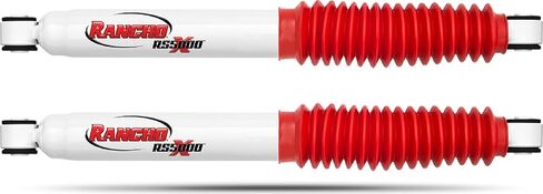 Rancho RS5000X Series Pair of Rear Shock Absorbers for 1985-2005 Chevrolet Astro Van 2WD & GMC Safari Van 2WD with 0 Inch Lift | Improves Handling and Performance, Built to Last | RS55147 in Kuwait