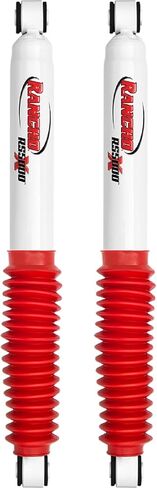 Rancho RS5000X Series Pair of Rear Shock Absorbers for 1985-2005 Chevrolet Astro Van 2WD & GMC Safari Van 2WD with 0 Inch Lift | Improves Handling and Performance, Built to Last | RS55147 in Kuwait