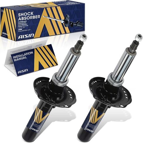 AISIN AFTERMARKET SABVG-00071 Set of 2 Front Suspension Strut Shock Absorber - Compatible with Audi A3 2015-2020, S3 2015-2019, TT Quattro 2016-2021, Volkswagen GTI 2015-2021, Arteon 2019-2021 in Kuwait