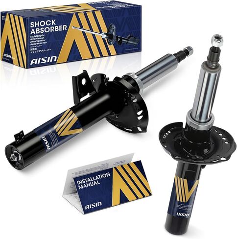 AISIN AFTERMARKET SABVG-00071 Set of 2 Front Suspension Strut Shock Absorber - Compatible with Audi A3 2015-2020, S3 2015-2019, TT Quattro 2016-2021, Volkswagen GTI 2015-2021, Arteon 2019-2021 in Kuwait
