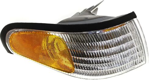 Garage-Pro Driver and Passenger Side Headlight Kit for Ford Mustang SVT Cobra SVT Cobra R 1994-1998 Halogen with bulb(s) w/Corner Light Replaces# F4ZZ13008C F4ZZ13008D F4ZZ13201A F4ZZ13200A in Kuwait