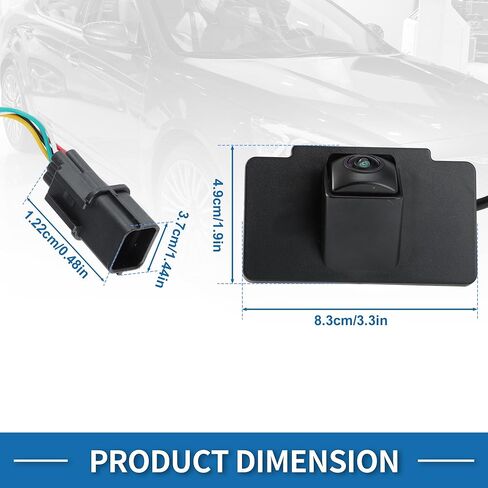 Rear View Camera for Kia Cadenza 2014 2015 2016 Park Assist Backup Reverse Camera Replace No.95760-E8000/95760-3R500/95760E8000/957603R500/KI1960124 in Kuwait