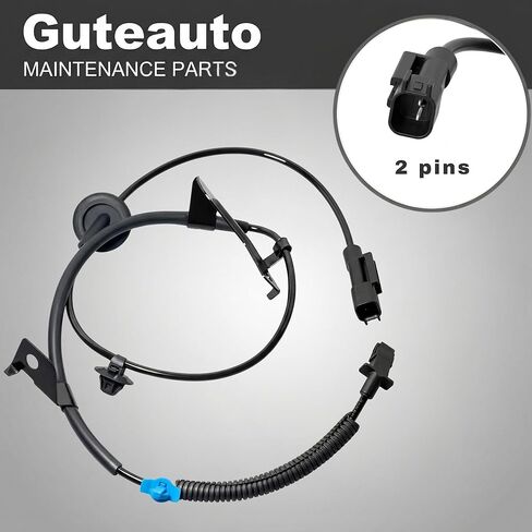 Rear Left ABS Wheel Speed Sensor for Dodge Caliber 2007-2008 Hatchback for Jeep Compass Patriot 2007-2014 Sport Utility 4WD | OE 05105065AC | Anti-Lock Brake System | 1 Pack in Kuwait
