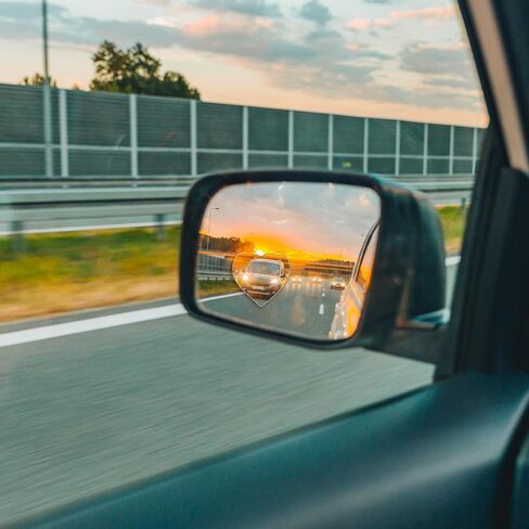 Heart Shaped Blind Spot Mirrors 2 Pack – Adjustable Wide Angle Convex Car Side Mirrors Rear View Safety Accessories for Cars, SUVs, Trucks, Enhanced Visibility & Blind Spot Elimination in Saudi Arabia