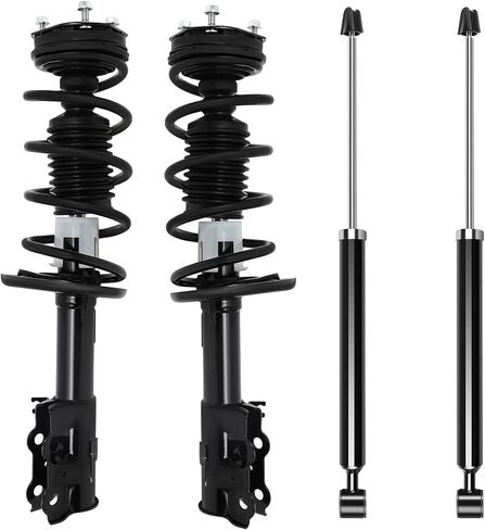 SCITOO 4Pcs Front Rear Complete Struts Assembly Fit For Ford Fiesta 2010-2013 Strut Shock Assembly 172525 348018 5630 in Kuwait