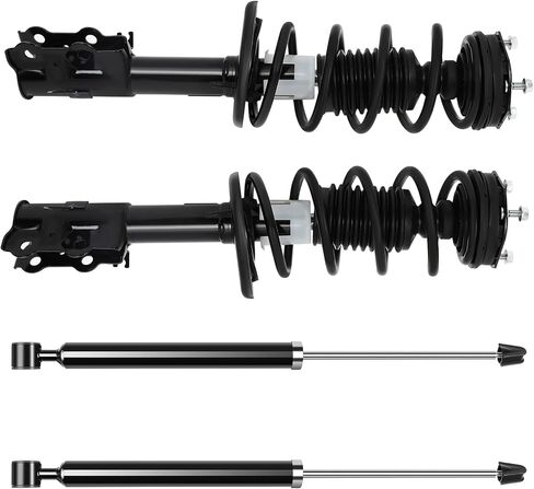 SCITOO 4Pcs Front Rear Complete Struts Assembly Fit For Ford Fiesta 2010-2013 Strut Shock Assembly 172525 348018 5630 in Kuwait