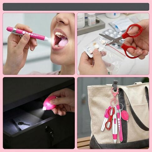 6 Pcs Nurse Pen Set: Organizational Tool for Healthcare, Quick-Access Design for Nurses, Doctors & Medical Staff in Saudi Arabia