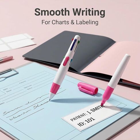 6 Pcs Nurse Pen Set: Organizational Tool for Healthcare, Quick-Access Design for Nurses, Doctors & Medical Staff in Saudi Arabia