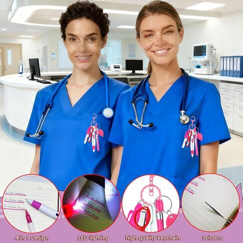 6 Pcs Nurse Pen Set: Organizational Tool for Healthcare, Quick-Access Design for Nurses, Doctors & Medical Staff in Saudi Arabia